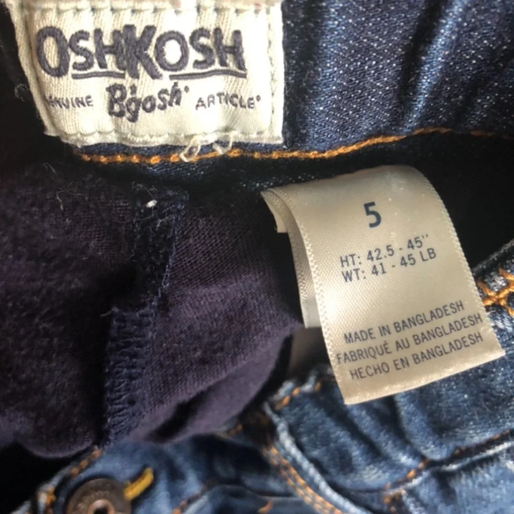Oshkosh‎ Boho Denim Skirt Skort Size 5